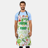 All-over Print Apron Schort (Gedragen)