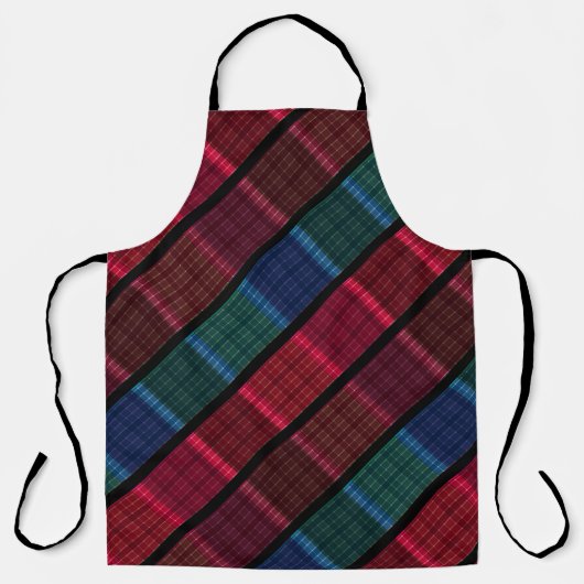 All-over Print Apron Schort (Voorkant)
