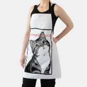 All-over Print Apron Schort (Insitu)