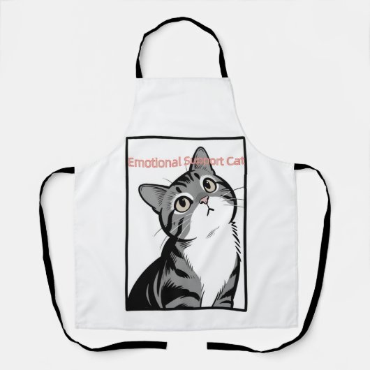 All-over Print Apron Schort (Voorkant)