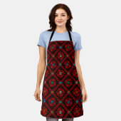 All-over Print Apron Schort (Gedragen)