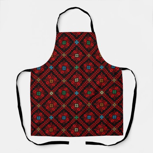 All-over Print Apron Schort (Voorkant)