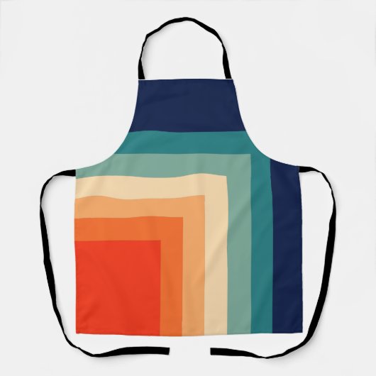 All-over Print Apron Schort (Voorkant)