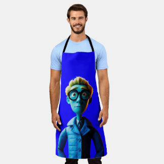 All-over Print Apron Schort