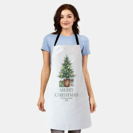 All-Over Print Apron Schort