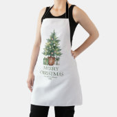 All-Over Print Apron Schort (Insitu)