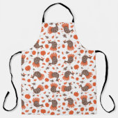 All-over Print Apron Schort (Voorkant)
