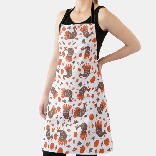 All-over Print Apron Schort (Insitu)