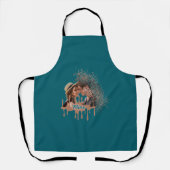 All-over Print Apron Schort (Voorkant)