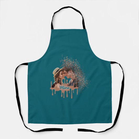 All-over Print Apron Schort (Voorkant)