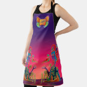 All-over Print Apron Schort (Insitu)