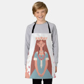 All-over Print Apron Schort (Gedragen)
