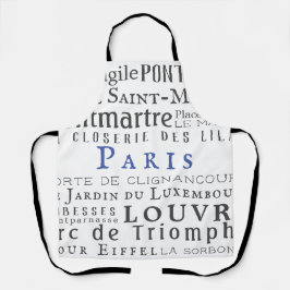 All-over Print Apron Schort