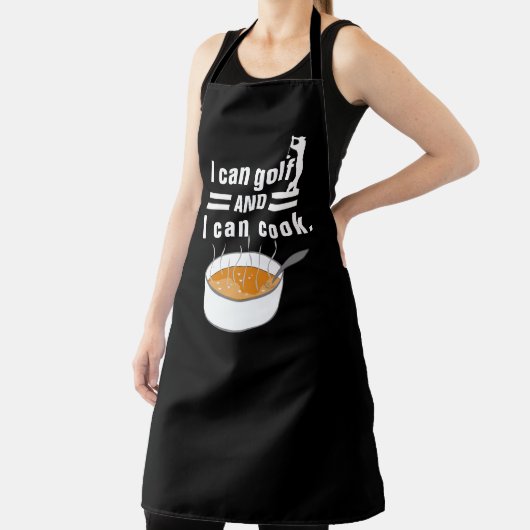 All-over Print Apron Schort (Insitu)