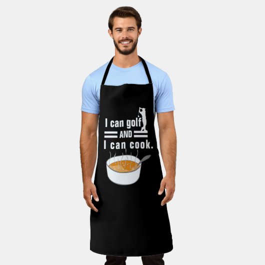All-over Print Apron Schort (Gedragen)