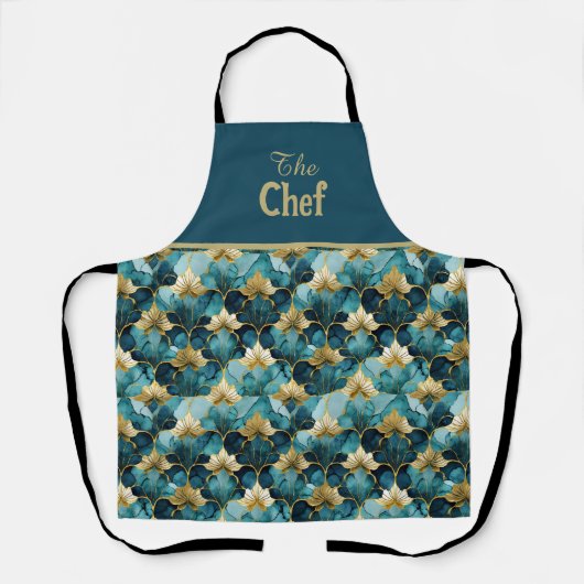 All-over Print Apron Schort (Voorkant)