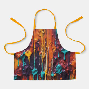 All-over Print Apron Schort