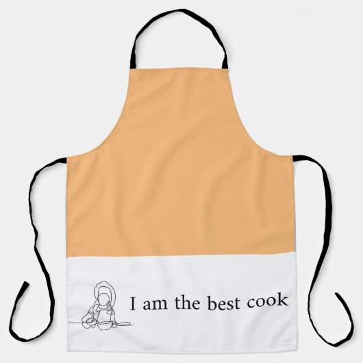 All-over Print Apron Schort (Voorkant)