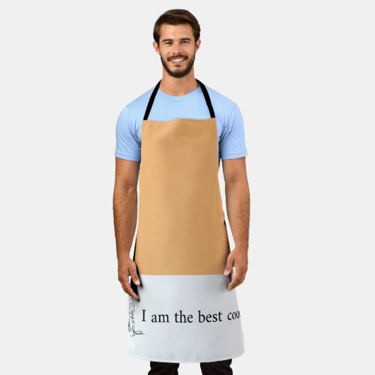 All-over Print Apron Schort (Gedragen)