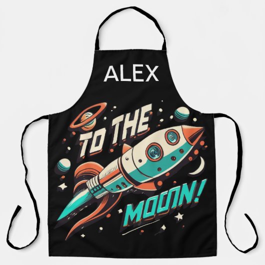 All-over Print Apron Schort (Voorkant)