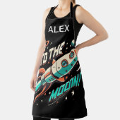 All-over Print Apron Schort (Insitu)