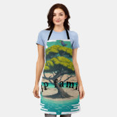 All-over Print Apron Schort (Gedragen)