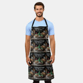 All-over Print Apron Schort (Gedragen)