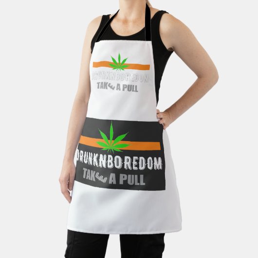 All-over Print Apron Schort (Insitu)