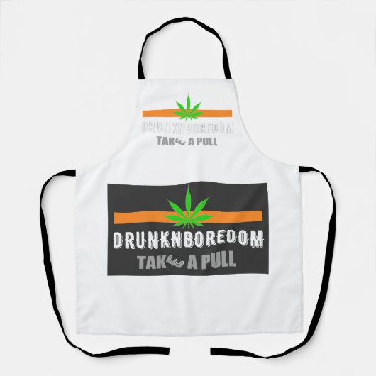 All-over Print Apron Schort (Voorkant)