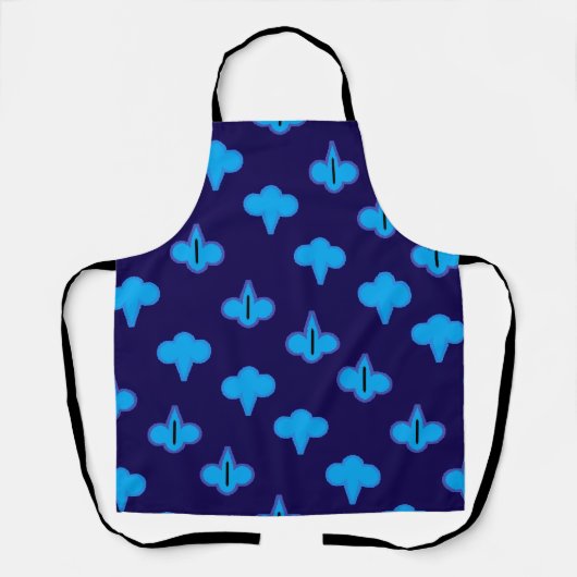 All-over Print Apron Schort (Voorkant)