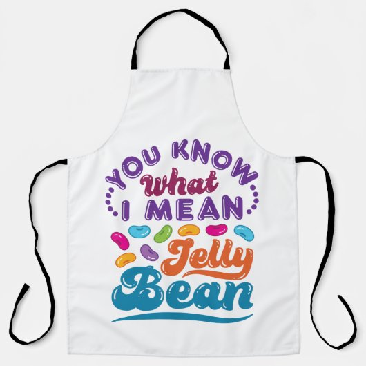 All-over Print Apron Schort (Voorkant)