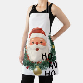 All-Over Print Apron Schort