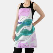 All-over Print Apron Schort (Insitu)
