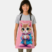 All-over Print Apron Schort (Insitu)