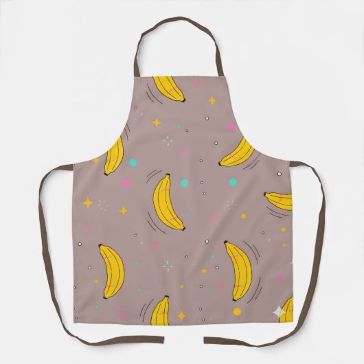 All-Over Print Apron Schort (Voorkant)