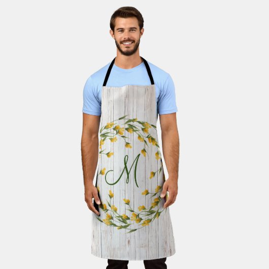 All-over Print Apron Schort (Gedragen)