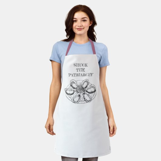 All-over Print Apron Schort (Gedragen)