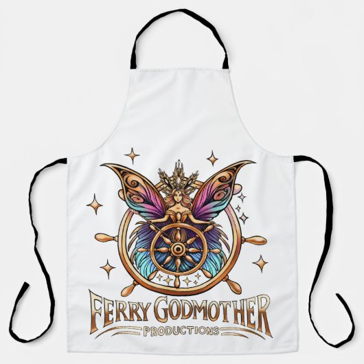 All-over Print Apron Schort (Voorkant)