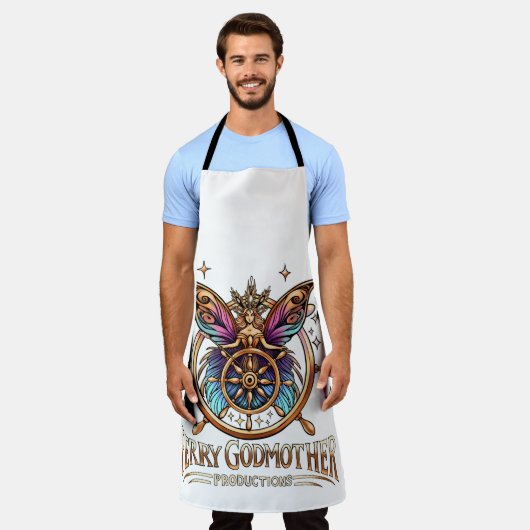 All-over Print Apron Schort (Gedragen)