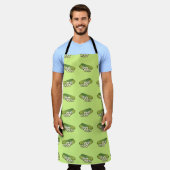 All-over Print Apron Schort (Gedragen)