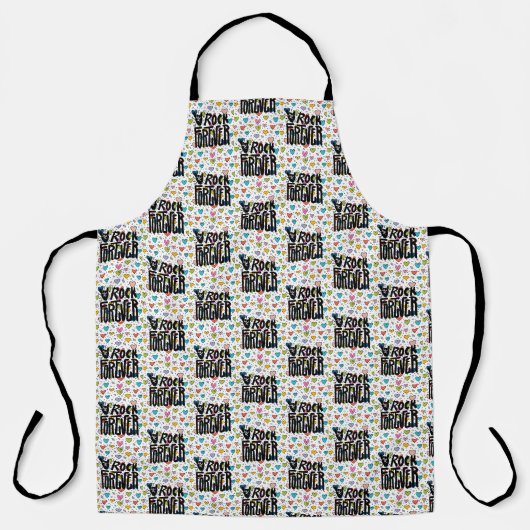 All-over Print Apron Schort (Voorkant)