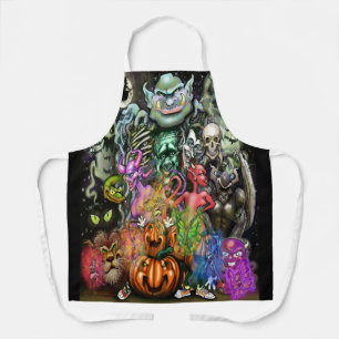 All-over Print Apron Schort
