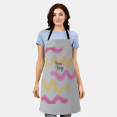 All-over Print Apron Schort (Gedragen)