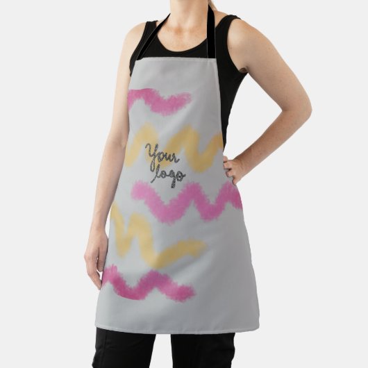 All-over Print Apron Schort (Insitu)