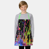 All-over Print Apron Schort (Gedragen)