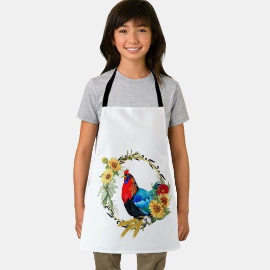 All-over Print Apron Schort (Insitu)