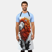 All-over Print Apron Schort (Gedragen)