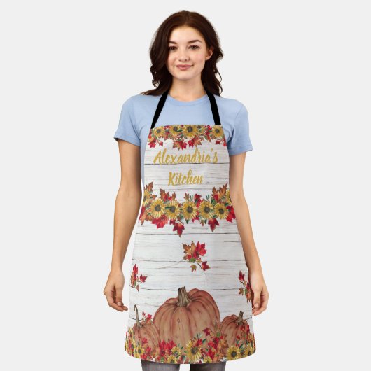 All-over Print Apron Schort (Gedragen)
