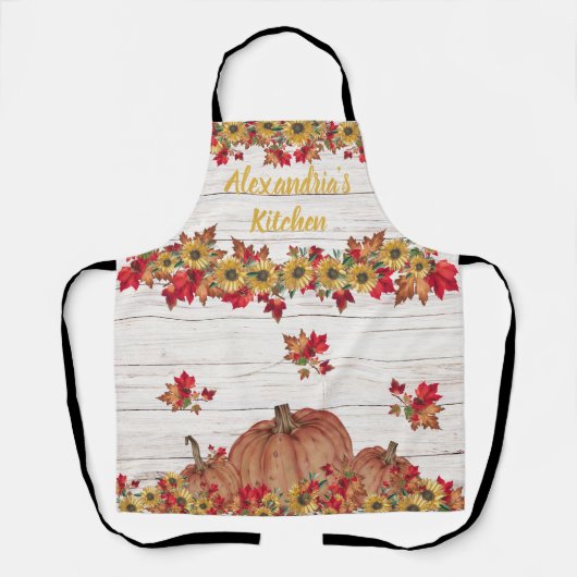 All-over Print Apron Schort (Voorkant)