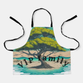 All-over Print Apron Schort (Voorkant)